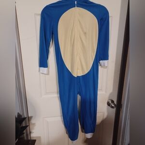 Blue and Cream Kids Pajama Bottoms